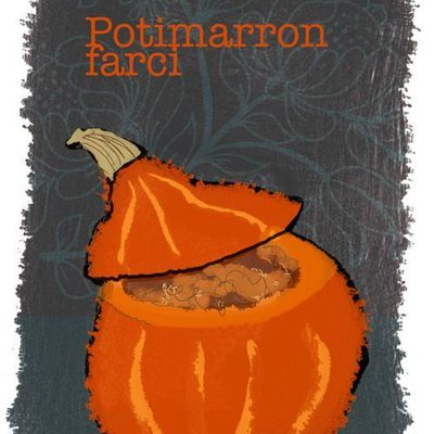 Potimarron farci