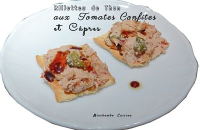 Rillettes de Thon aux Tomates Confites