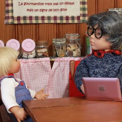 Hortense : Gérald et Angelo .