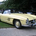 La Mercedes 300 SL roadster de 1961 (33ème Internationales Oldtimer-Meeting Baden-Baden)