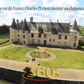 Septembre 1565, le roi de France Charles IX vient dormir au château de la Rochefaton