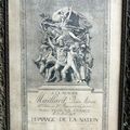 Diplome Hommage d'un soldat du 72e RI