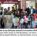 Le 6 novembre rue Dénoyez