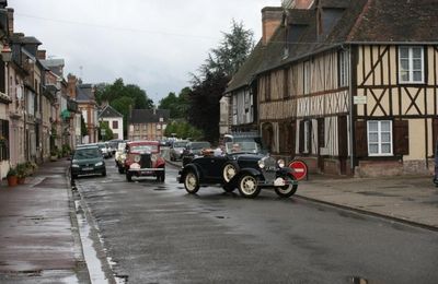 Le Tour de Normandie en Véhicules Anciens - 17 au 21 juin 2009
