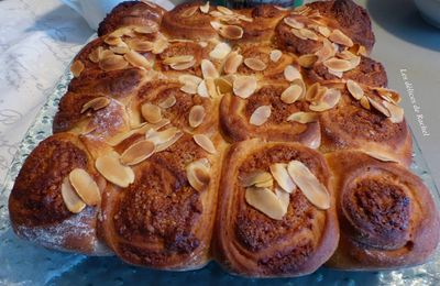 Brioche fourrée aux amandes ou Chinois