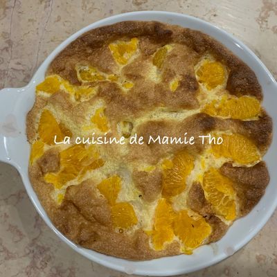 gratin de clémentines ultra rapide