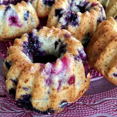 Muffins aux myrtilles