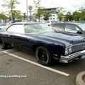 La Chevrolet impala 2door hardtop coupé de 1973 (Rencard burger King aout 2011)