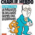 La popularité de Hollande grimpe chez... - Charlie Hebdo N°1176 - 31 déc. 2014