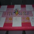 Sweet table rose pour un goûter d'anniversaire de princesses!!