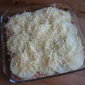 *** Gratin de courgettes au jambon ***