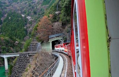 Abt Ichishiro: le début de la section à crémaillère