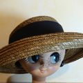 A1613 : Chapeau paille 30's