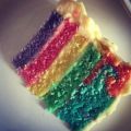 Rainbow cake 