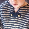 Le pull marin, bien chaud !