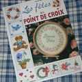 Livres point de croix...prix tout doux