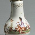 Covered Flask, c. 1720-1723, manufacturer Meissen Porcelain Factory