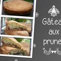 Gâteau aux prunes