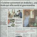 Article du journal Le Progrès 