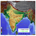 Notre itinéraire en Inde