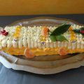 BÛCHE A LA MANDARINE