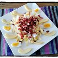 Salade d'endives hivernale