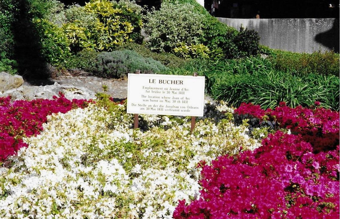 Rouen, Église Sainte-Jeanne-d'Arc, le bucher (76)