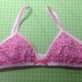 patron soutien gorge/ brassière fille 75a/11ans