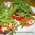 Tartine tomate et feta