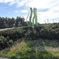 Rond-point à Sant Francesc Xavier (Espagne)