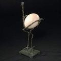 Diégo GIACOMETTI (Borgonovo, Italie 1902-1985). L'AUTRUCHE, vers 1977