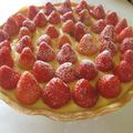 tarte aux fraises