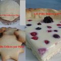 Tarte aux fruits rouges ganache chocolat blanc 