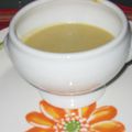 Velouté de courgettes anisé