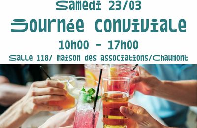 Samedi 23/03/2024 : "Journée conviviale"