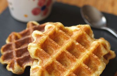 Gaufres légères en pâte à choux