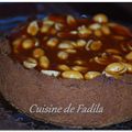 Cheesecake au caramel beurre salé et arachides