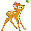 Les nouvelles aventures de Bambi ... Coussin 'Wu