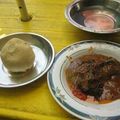 Pour 1 $...Bien manger et à moins cher à Kinshasa c'est possible dans les Malewa (Petit restaurant généralement en plein air)