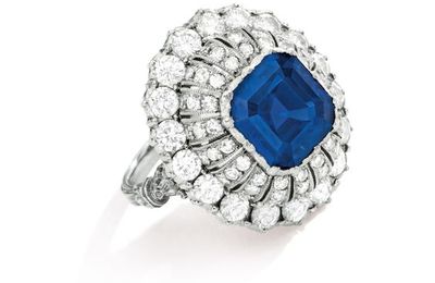 Sapphire and Diamond Ring, Buccellati