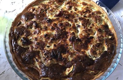 QUICHE AU POULET TANDOORI