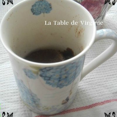 Mug cake au chocolat