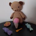#Crochet : Créez vos animaux Amigurumi #33 L'ours goulu