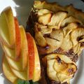 OLD FASHIONED NORMANDY CHOCOLATE APPLE TART/