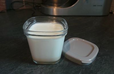 Yaourt a la confiture de lait
