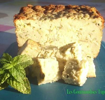 Terrine de courgettes au cumin et à la menthe