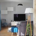 Inspiration scandinave dans une pièce à vivre