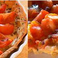 Tarte verte sans gluten tomates mozarella nigelle