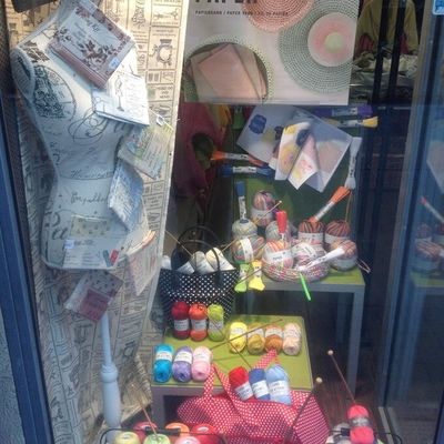 Vitrine de mars…. on prépare l’arrivée du printemps