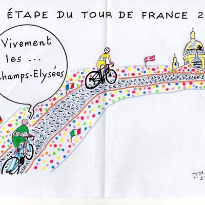 27 Juillet 2025 Van Aert comme en cyclocross lâche le maillot jaune